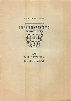 Seller image for Das neue Klner Diatretglas. (Sonderdruck aus: GERMANIA, 38 (1960), H. 3/4). for sale by Brbel Hoffmann
