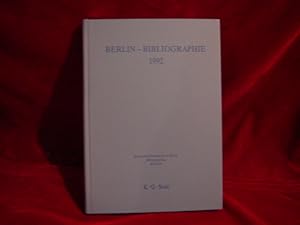 Berlin-Bibliographie 1992 mit Nachträgen für 1991. (Historische Kommission zu Berlin. Bibliograph...