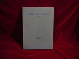 Berlin-Bibliographie 1991 mit Nachträgen für 1990. (Historische Kommission zu Berlin. Bibliograph...