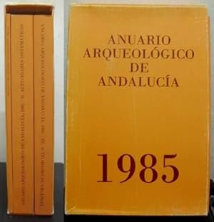 ANUARIO ARQUEOLOGICO DE ANDALUCIA 1985.