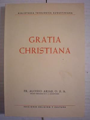 Imagen del vendedor de Gratia Christiana a la venta por Librera Antonio Azorn