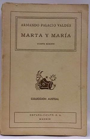 Imagen del vendedor de Marta Y María a la venta por SalvaLibros