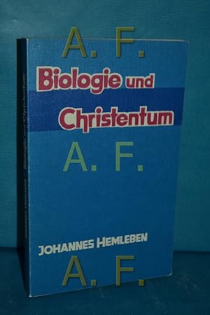Bild des Verkufers fr Biologie und Christentum : Dr. Rudolf Frieling z. 70. Geburtstag am 23. Mrz 1971. zum Verkauf von Antiquarische Fundgrube e.U.