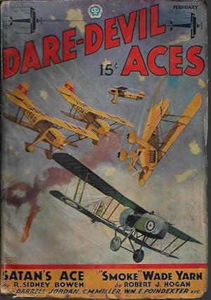 Seller image for DARE-DEVIL ACES: Februiary, Feb. 1936 for sale by Books from the Crypt