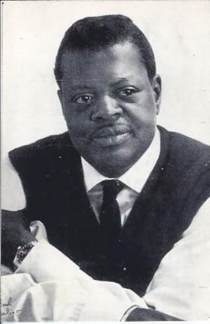 Seller image for Oscar Peterson, Advertising Card, Lisbon Portugal, 1966 for sale by The Ridge Books