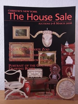 Imagen del vendedor de The House Sale. Your own private Zoo. Banish Monochrome! The Dining Room Revival. Portrait of the Country Drawing Room. Auctions 7 - 8 March 2006, Christie's, New York. Auction Code: Celtic 1633. And: The House Sale. Eggs and Urns. Constructivism. Russian Imperial. Icons and Iconography. Auctions 21 March 2006, Christie's, New York. Auction Code: Comrade 1747. Two Catalogues in one Book a la venta por Antiquariat Weber