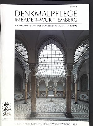 Image du vendeur pour Umbau und Restaurierung des Graf-Eberhard-Bades in Bad Wildbad; in: Heft 1/1996 Denkmalpflege in Baden-Wrttemberg, Nachrichtenblatt des Landesdenkmalamtes; mis en vente par books4less (Versandantiquariat Petra Gros GmbH & Co. KG)