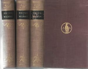 Seller image for Heinrich Heine. Gesammelte Werke. Band 1-3. Die Adler-Klassiker, for sale by nika-books, art & crafts GbR