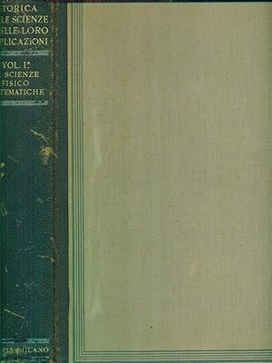 Bild des Verkufers fr Enciclopedia storica delle scienze e delle loro applicazioni. Vol 1 zum Verkauf von Librodifaccia