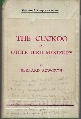 The Cuckoo, and Other Bird Mysteries (with letters from the author)
