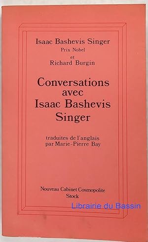 Imagen del vendedor de Conversations a la venta por Librairie du Bassin