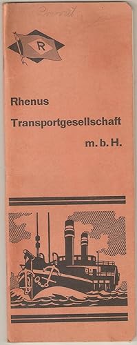 Rhenus Transportgesellschaft m.b.H. Merkur-Termin-Kalender. Mit Steuerterminen 1937