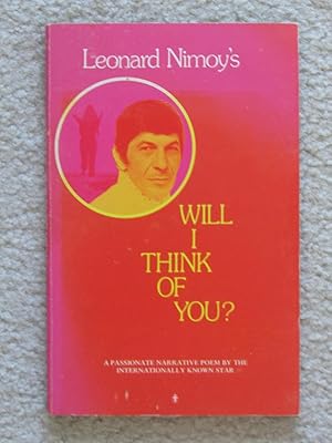 Leonard Nimoy's Will I Think of You? -- Signed
