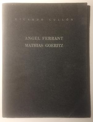 Seller image for ngel Ferant- Mathias Goeritz for sale by Largine