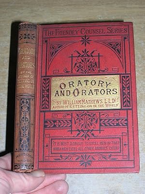 Image du vendeur pour Oratory And Orators mis en vente par Neo Books