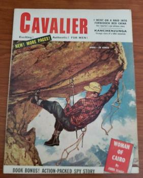 Seller image for CAVALIER April 1955 John Flagg Kanchenjunga NYC Riot Avery Wolfson Myles Dragnet Tunney; WOMAN OF CAIRO by John Flagg; for sale by Comic World