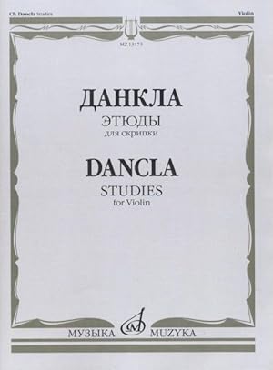 Bild des Verkufers fr Dancla. Studies for Violin zum Verkauf von Ruslania