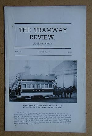 Image du vendeur pour The Tramway Review. No. 10. 1953. mis en vente par N. G. Lawrie Books