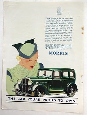 Morris advert;