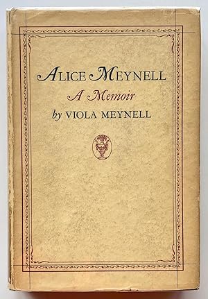 Alice Meynell: A Memoir
