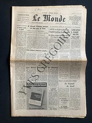 LE MONDE-N°10375-VENDREDI 9 JUIN 1978-JULES VERNE-JACQUES MESRINE