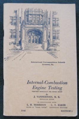 Seller image for Internal-Combustion Engine Testing, 3142, Edition 1 for sale by Reflection Publications