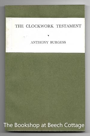 Imagen del vendedor de The Clockwork Testament a la venta por The Bookshop at Beech Cottage
