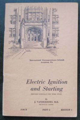 Seller image for Electric Ignition and Starting, 5180B, Part 2, Edition 1 for sale by Reflection Publications