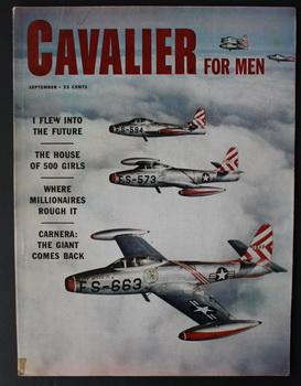 Seller image for CAVALIER #7 September 1953 Vargas USAF Evan Hunter Alan Hynd Macusi Pin-Up King 500 Saigon Girls Graubelle Carnera for sale by Comic World