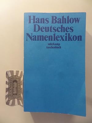 Deutsches Namenlexikon. Familien- und Vornamen nach Ursprung und Sinn erklärt.