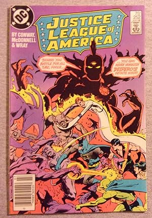 Imagen del vendedor de Justice League of America, 252, July 1986 a la venta por Book Nook