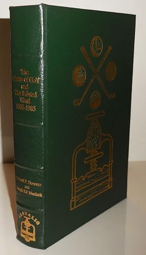 Bild des Verkufers fr The Game of Golf and The Printed Word 1566-1985 (Special Limited Leatherbound Edition Signed by the Authors and Herbert Warren Wind); A Bibliography of Golf Literature in the English Language zum Verkauf von Derringer Books, Member ABAA