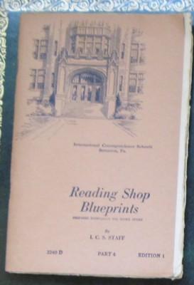 Imagen del vendedor de Reading Shop Blueprints, 2240D, Part 4, Edition 1 a la venta por Reflection Publications