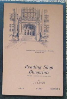 Seller image for Reading Shop Blueprints, 2240B, Part 2, Edition 1 for sale by Reflection Publications