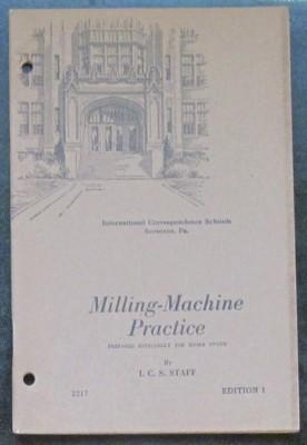 Bild des Verkufers fr Milling-Machine Practice 2217, Edition 1 zum Verkauf von Reflection Publications