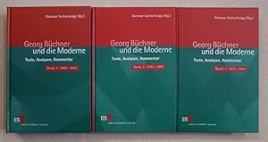 Seller image for Georg Bchner und die Moderne. Texte, Analysen Kommentar. 3 Bnde. Band 1: 1875 - 1945. Band 2: 1945 - 1980. Band 3: 1980 - 2002. for sale by Antiquariat Martin Barbian & Grund GbR