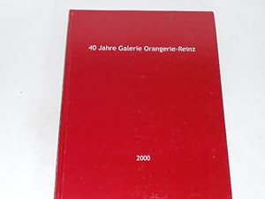 Bild des Verkufers fr 40 Jahre Galerie Orangerie-Reinz. Rckblick auf Positionen der Galeriettigkeit zum Verkauf von Der-Philo-soph