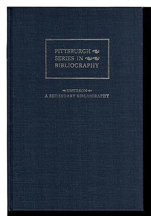 Bild des Verkufers fr EMERSON: AN ANNOTATED SECONDARY BIBLIOGRAPHY. zum Verkauf von Bookfever, IOBA  (Volk & Iiams)