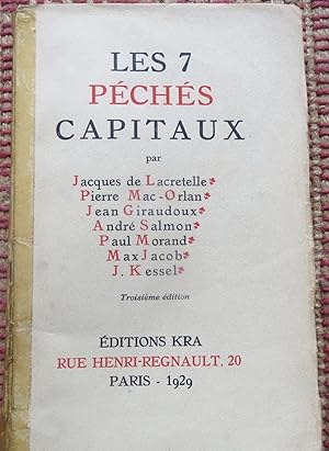 LES 7 PÉCHÉS CAPITAUX