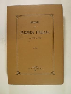 Storia della Svizzera Italiana dal 1797 al 1802