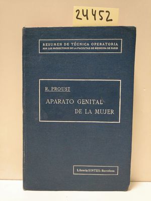 Imagen del vendedor de CIRUGA DEL APARATO GENITAL DE LA MUJER a la venta por Librera Circus
