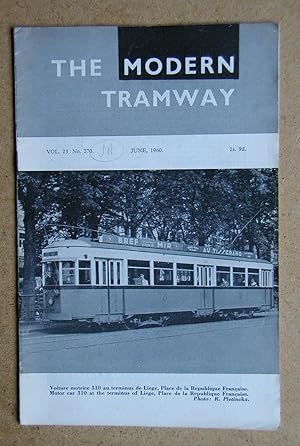 Image du vendeur pour The Modern Tramway. June 1960. Vol. 23. No. 270. mis en vente par N. G. Lawrie Books