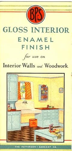 Seller image for BPS GLOSS INTERIOR ENAMEL FINISH FOR USE ON INTERIOR WALLS AND WOODWORK for sale by BUCKINGHAM BOOKS, ABAA, ILAB, IOBA