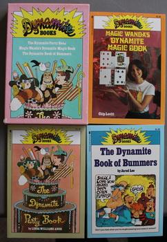 MAGIC WANDA'S DYNAMITE MAGIC BOOK / THE DYNAMITE BOOK OF BUMMERS/ THE DYNAMITE PARTY BOOK. (Schol...