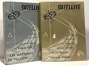 Satellite - les cahiers de la Science Fiction N°20 août 1959 + N°24 décembre 1959 --- 2 numéros -...