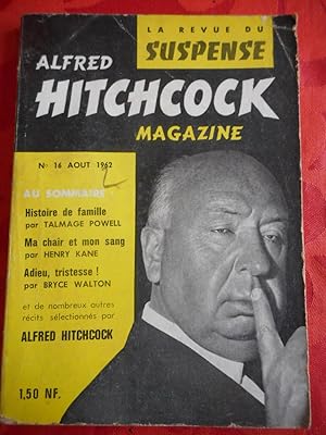 Bild des Verkufers fr Alfred Hitchcock Magazine / La revue du suspense - N 16 - aout 1962 zum Verkauf von Frederic Delbos