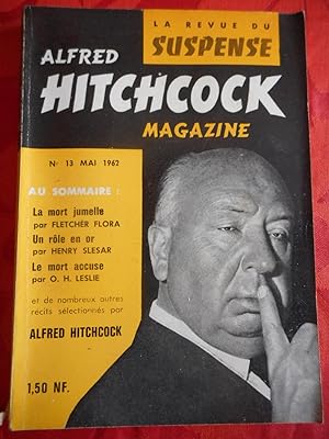 Bild des Verkufers fr Alfred Hitchcock Magazine / La revue du suspense - N 13 - mai 1962 zum Verkauf von Frederic Delbos