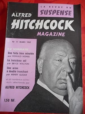 Bild des Verkufers fr Alfred Hitchcock Magazine / La revue du suspense - N 11 - mars 1962 zum Verkauf von Frederic Delbos