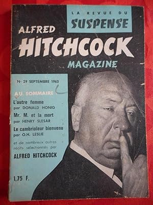 Bild des Verkufers fr Alfred Hitchcock Magazine / La revue du suspense - N 29 - septembre 1963 zum Verkauf von Frederic Delbos