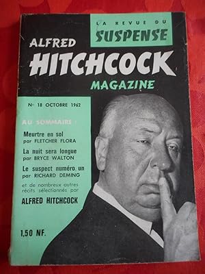 Bild des Verkufers fr Alfred Hitchcock Magazine / La revue du suspense - N 18 - octobre 1962 zum Verkauf von Frederic Delbos